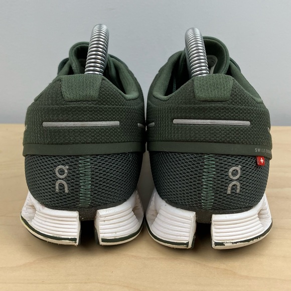 On Cloud Women’s Size 9.5 Cloud 5 Green Low Top Athletic Running Shoes - Picture 7 of 12